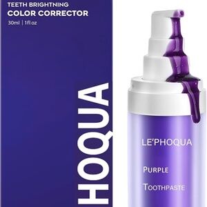 Purple Toothpaste for Teeth Whitening NEW